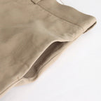 CHINO CLOTH PANTS WIDE #KHAKI [12654]