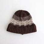 Cornel Knit Hat #Garnet Mix [N-1432]