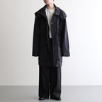 CANADIAN MILITARY PARKA #BLACK [YK23FW0530C]