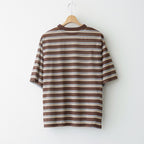 Sheer Border T-shirt #BRN [12610629]