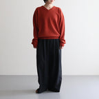 V Neck P/O #BRICK [2503-005]