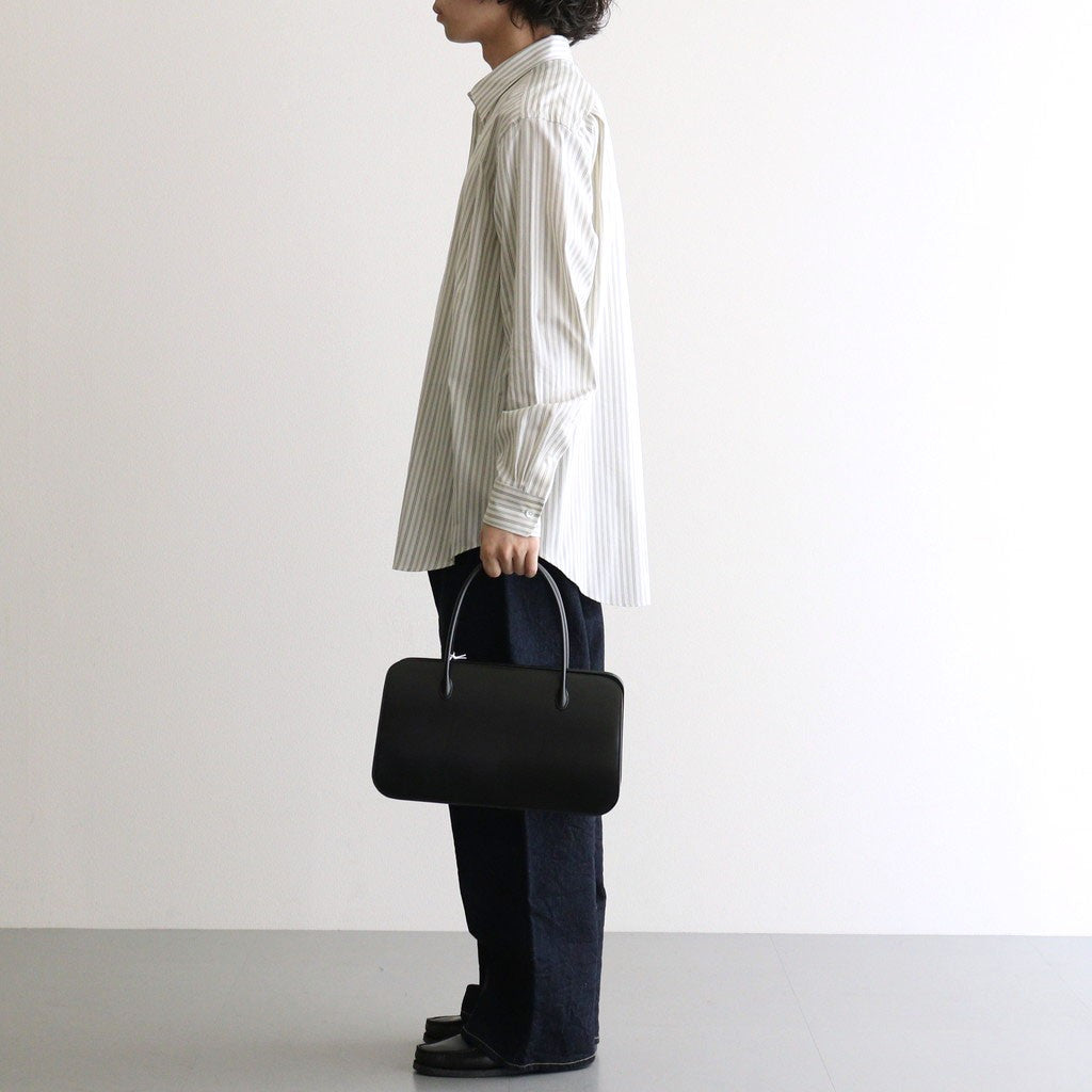 LEATHER TOTE BAG - M MADE BY AETA #BLACK [A26AB04AE]