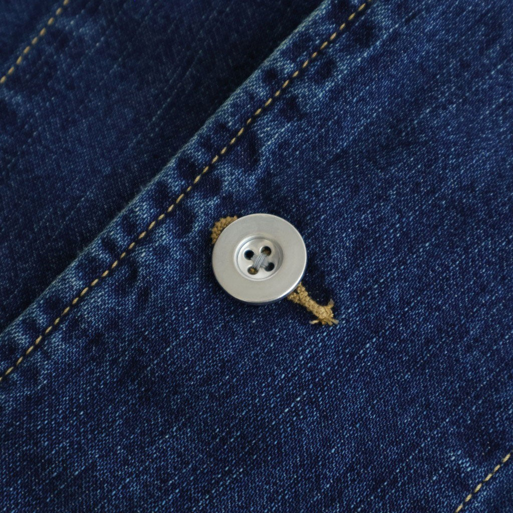 WORKERS DENIM JACKET #FADE INDIGO [FSC261-20264FB]