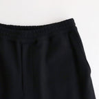 Wool Smooth Flannel Easy Wide Pants #BLACK [GU253-40223B]