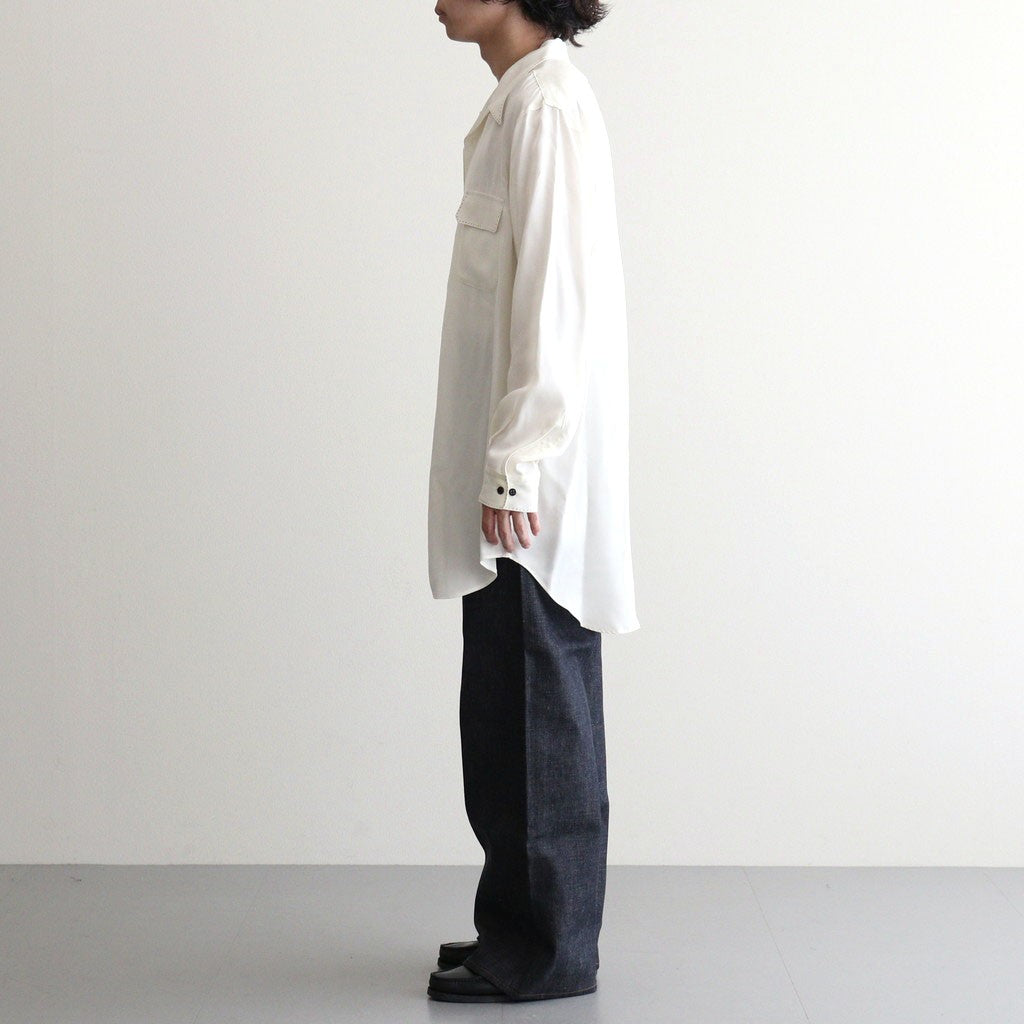 TOP STITCH SHIRT #ECRU [26330507]