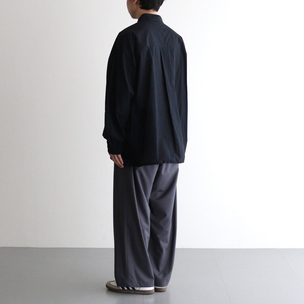 Seersucker Pullover Shirt #BLACK [GU251-50063]