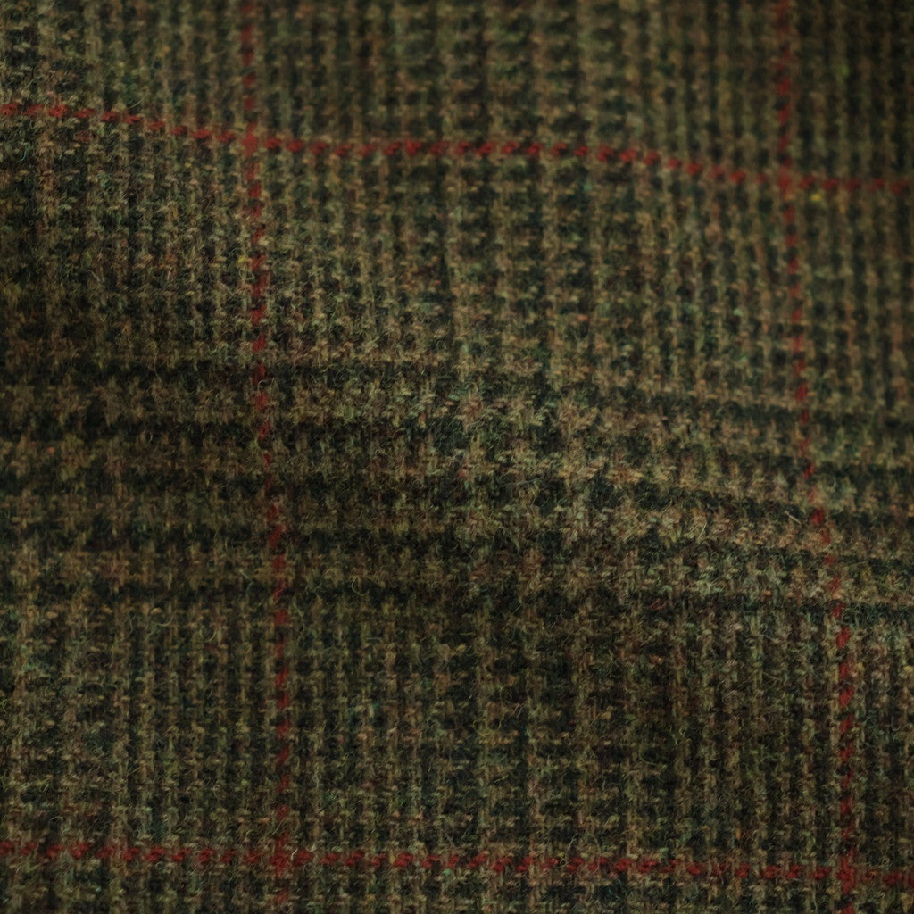 BRITISH TWEED OVERSIZED PEAK LAPEL JACKET #TWEED CHECK [ST.1586]