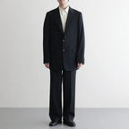 LIGHT WOOL MAX GABARDINE JACKET #TOP BLACK [A26AJ01MG]