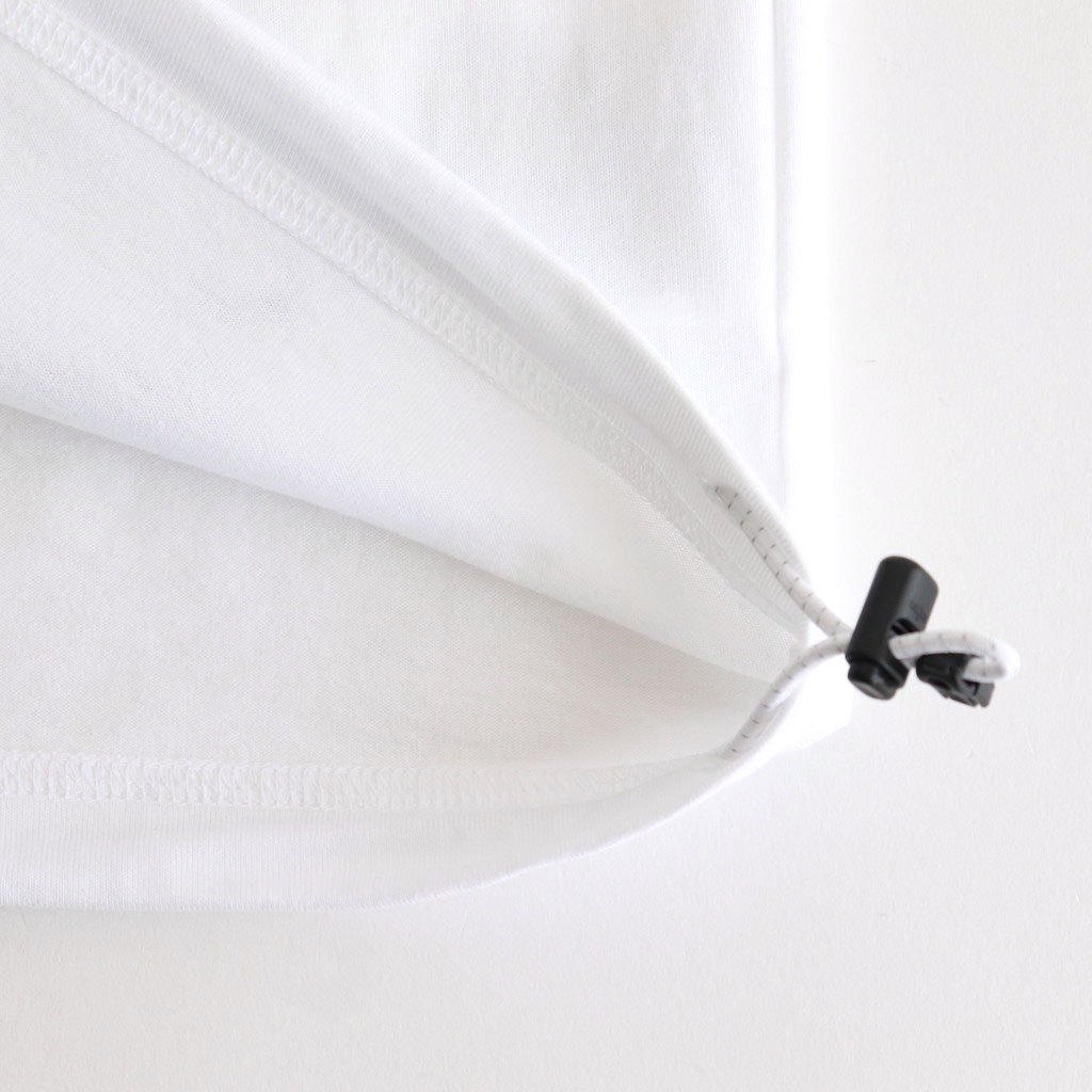 綿天竺 製品プリント S/S ポケットTシャツ #WHITE [HO-T015-051]