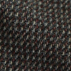 ALPACA WOOL SILK TWEED OVER JACKET #GRAY BROWN HAIRLINE [A25AJ05LS]