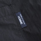 ナイロンタッサー S/S シャツ #BLACK [HQ-B021-051]