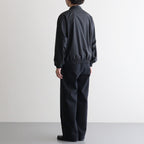 ULTRA FINE TROPICAL WOOL ZIP BLOUSON #TOP CHARCOAL [A26SB01MT]