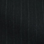 BLUEFACED WOOL DOUBLE-BREASTED JACKET #CHARCOAL NAVY STRIPE [A25AJ04BS]