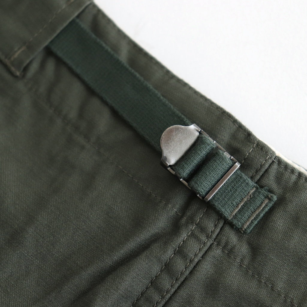 BACK SATEEN FIELD PANTS #GREEN [FSC251-40137]