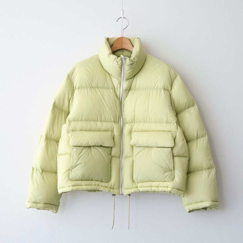 SUPER LIGHT NYLON RIPSTOP DOWN BLOUSON #LIGHT LIME [A26AB03NL]