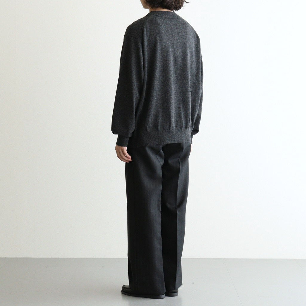 L/S Polo #BLACK [2603-010]