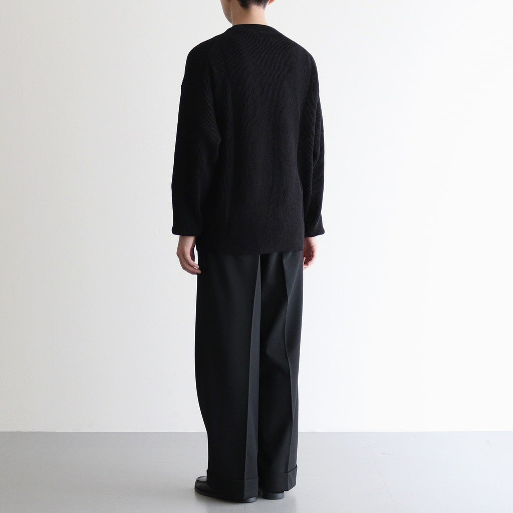 Ordinary Knit-Pullover #Black [AOEFKN004]