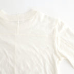 Cotton Cashmere Tee #WHITE [I25AW-CUT3]
