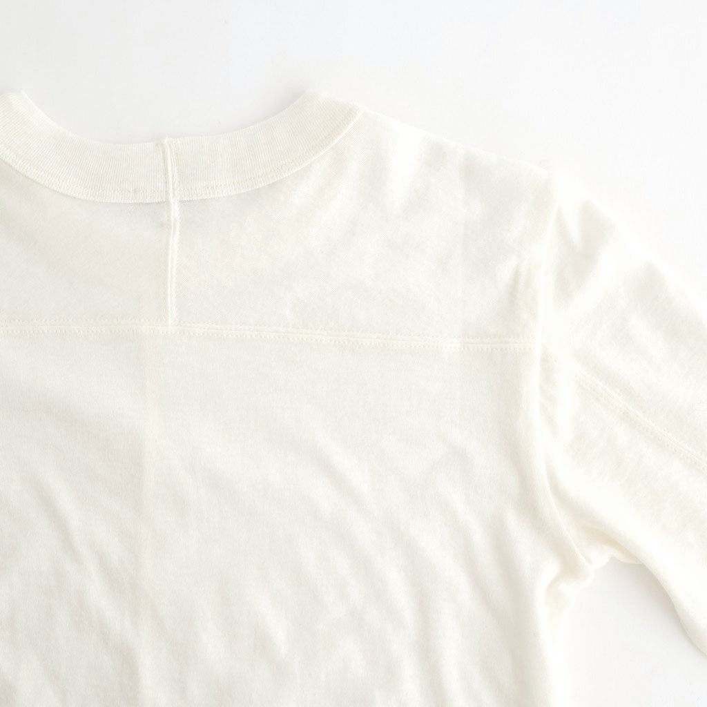 Cotton Cashmere Tee #WHITE [I25AW-CUT3]