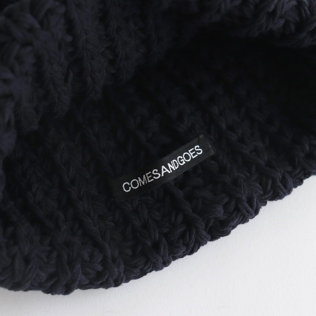 棉质大针织 #Navy [编号 27209]。