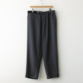 Scale Off Wool Wide Tapered Chef Pants #C.GRAY [GM241-40174B]