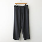 Scale Off Wool Wide Tapered Chef Pants #C.GRAY [GM241-40174B]