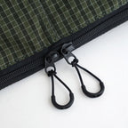 エステルグリッドチェック ショルダーバッグ #KHAKI [HQ-K202-051]