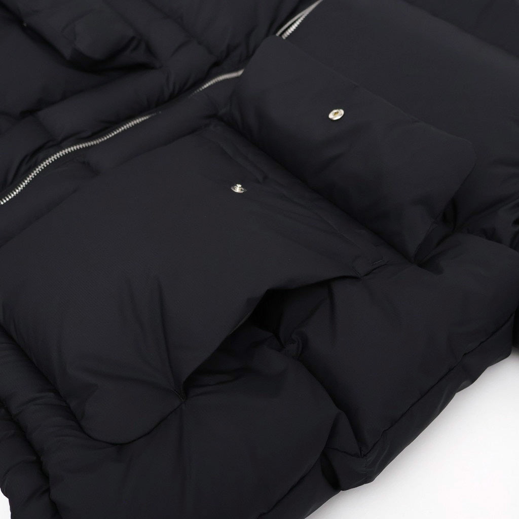 SUPER LIGHT NYLON RIPSTOP DOWN BLOUSON #BLACK [A25AB03NL]