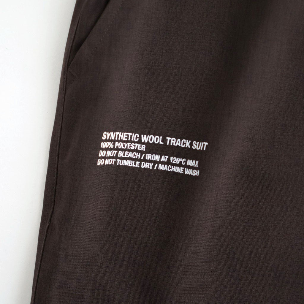 SYNTHETIC WOOL TRACK SUIT #BROWN [FSR263-60068]