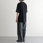 SUVIN 60/2 OVERSIZED T-SHIRT #BLACK [KKAGLM0015]