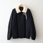MOUTON COLLAR PADDED JACKET #DARK NAVY [ST.1377]