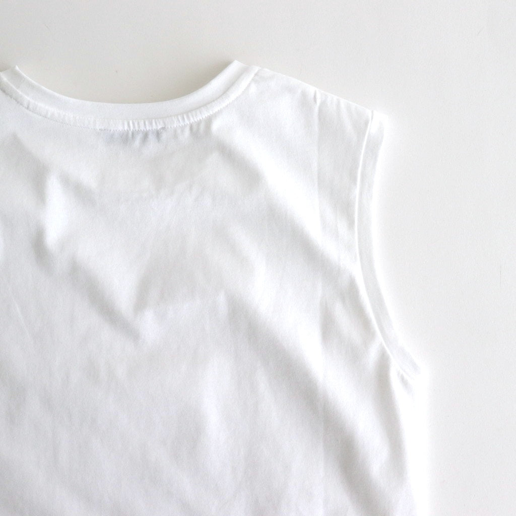 SUVIN 60/2 TANK TOP #WHITE [KKAGGM0014]