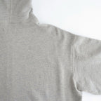 COTTON CASHMERE SWEAT ZIP HOODY #GREY [ST.1469]