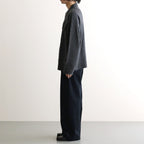 COMFORT TOUCH KNITTING SHIRTS #CHARCOAL GRAY [N0054]