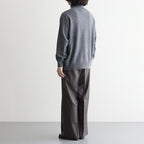 EXTRA FINE WOOL KNIT TURTLE NECK LS #GREY [ST.1635]