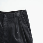Suvin Corduroy Wide Straight Trousers #GRAY [GU263-40213B]