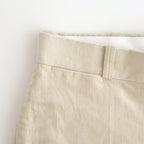 Corduroy Pants - Wide Straight #BEIGE [12052605]