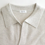 Moss Stitch Polo #Oatmeal [2501-011]