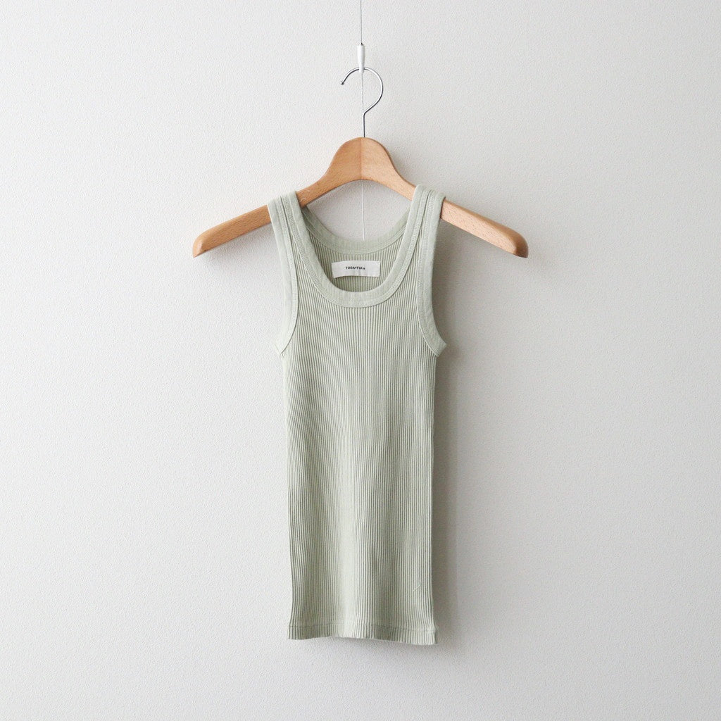 Seamless Rib Tanktop #MNT [12610612]
