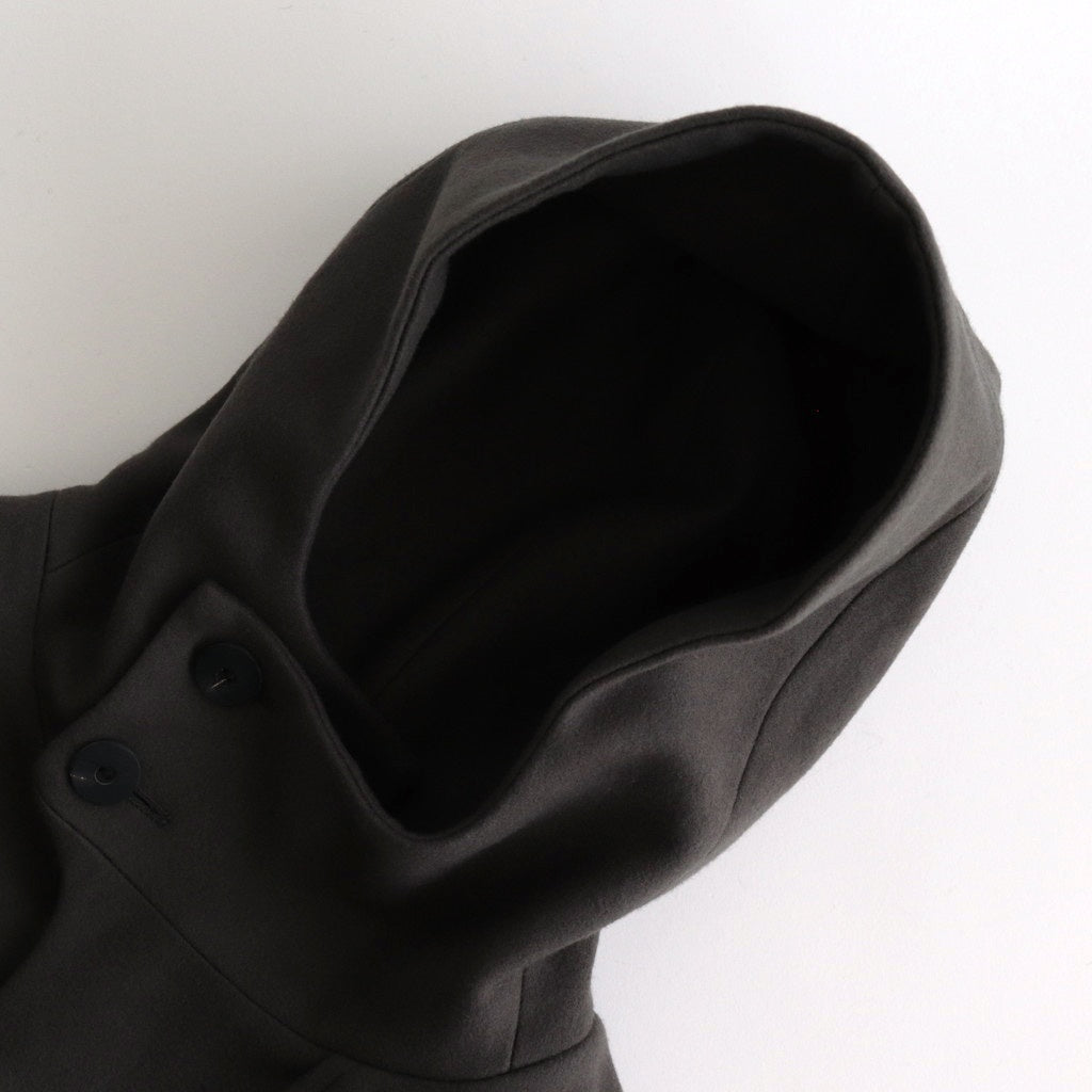 メルトンダッフルロングCT #GRAY [D224-C545]