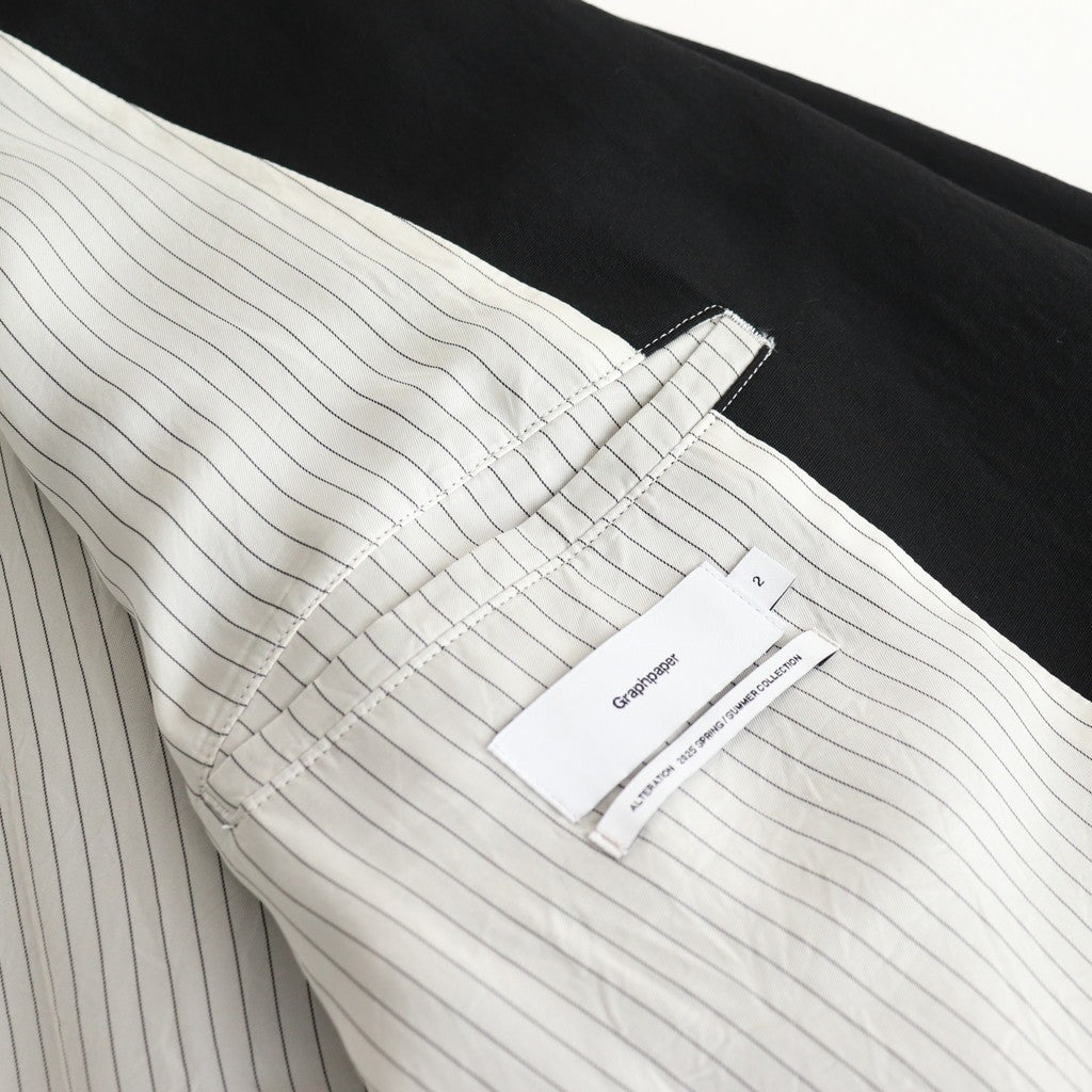 Boiled Wool Oversized Jacket #BLACK [GM251-20266]