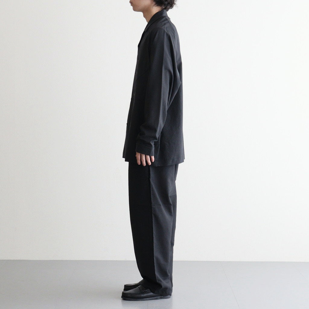 CAMBRIAN SHIRT GG #GRID BLACK [TT-CB-SHT-GG]