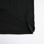 MODAL SILK JERSEY TURTLENECK PULLOVER #BLACK [KKAGLW0012]
