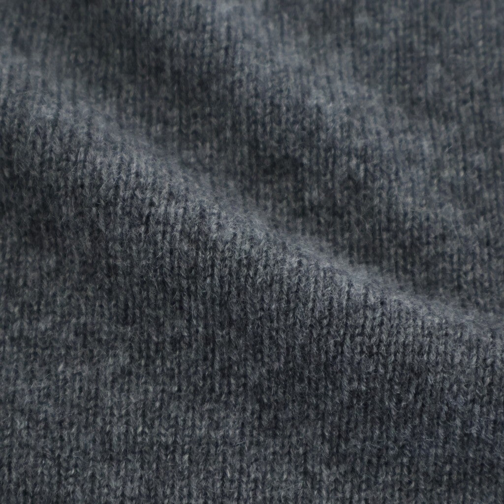 Cashmere V Neck #CHARCOAL [I25AW-IBC63]