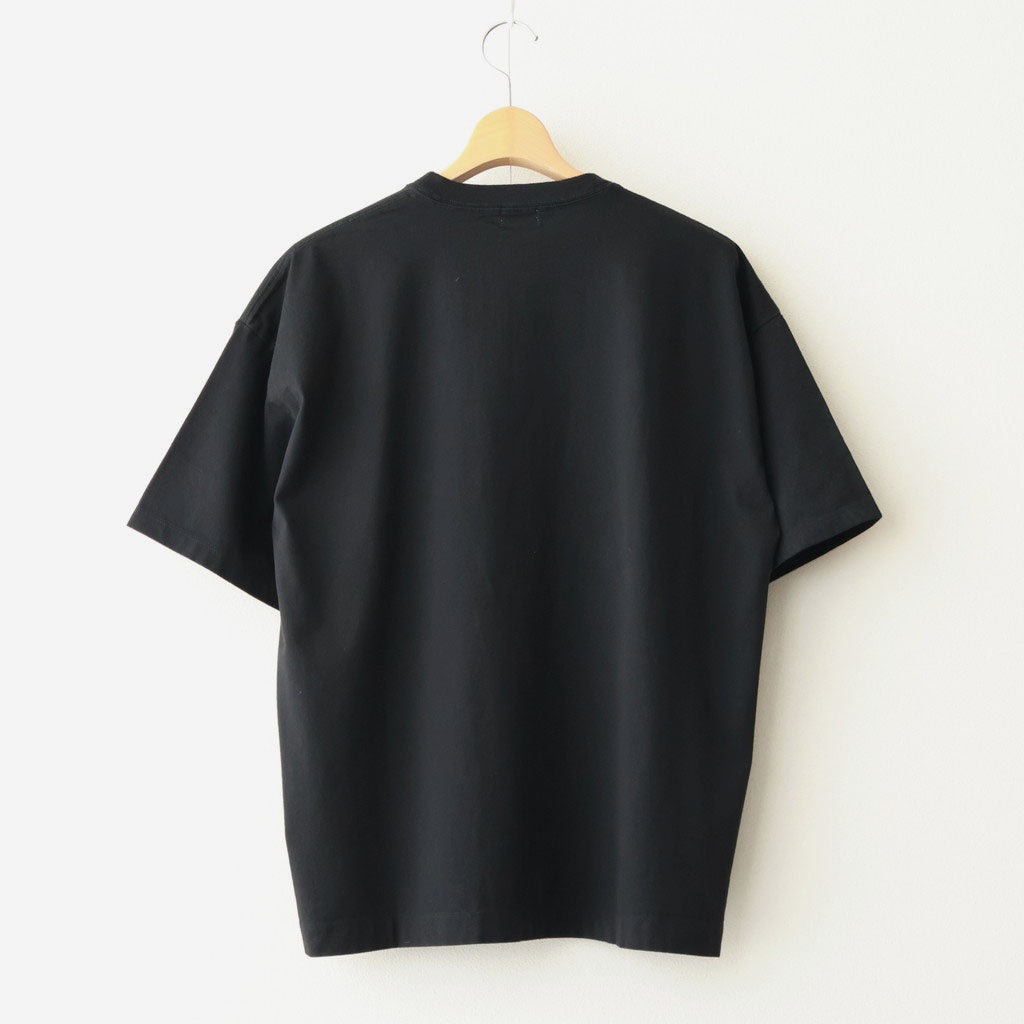 Abstract Embroited T-shirt #BLACK [YK26SS01230CS]