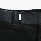 Soft Knit Corduroy Wide Tapered Chef Pants #BLACK [GM263-40112B]
