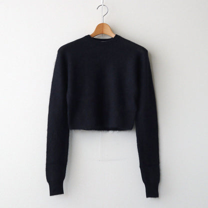 BABY SURI ALPACA SHEER KNIT P/O #NAVY [A24AP03AK]