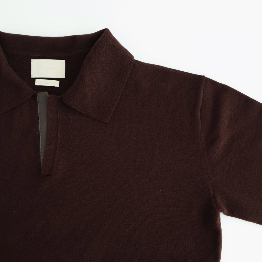 Fine Gauge Skipper Sweater #BROWN [YK25FW01126S]