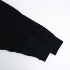 Wide Rib Highneck Sweater #BLACK [YK25FW01100S]