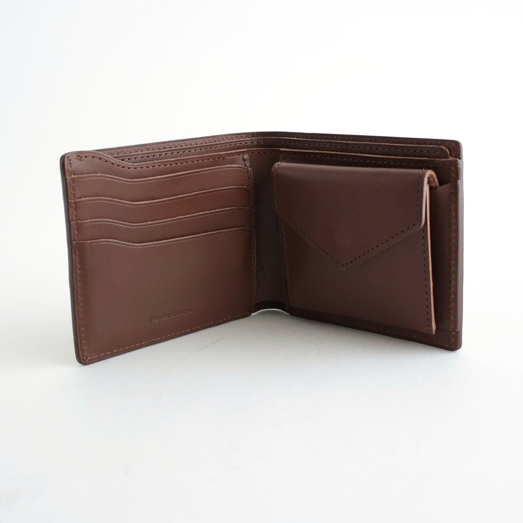 argyle half folded wallet #argyle brown [zw-c-hfw]